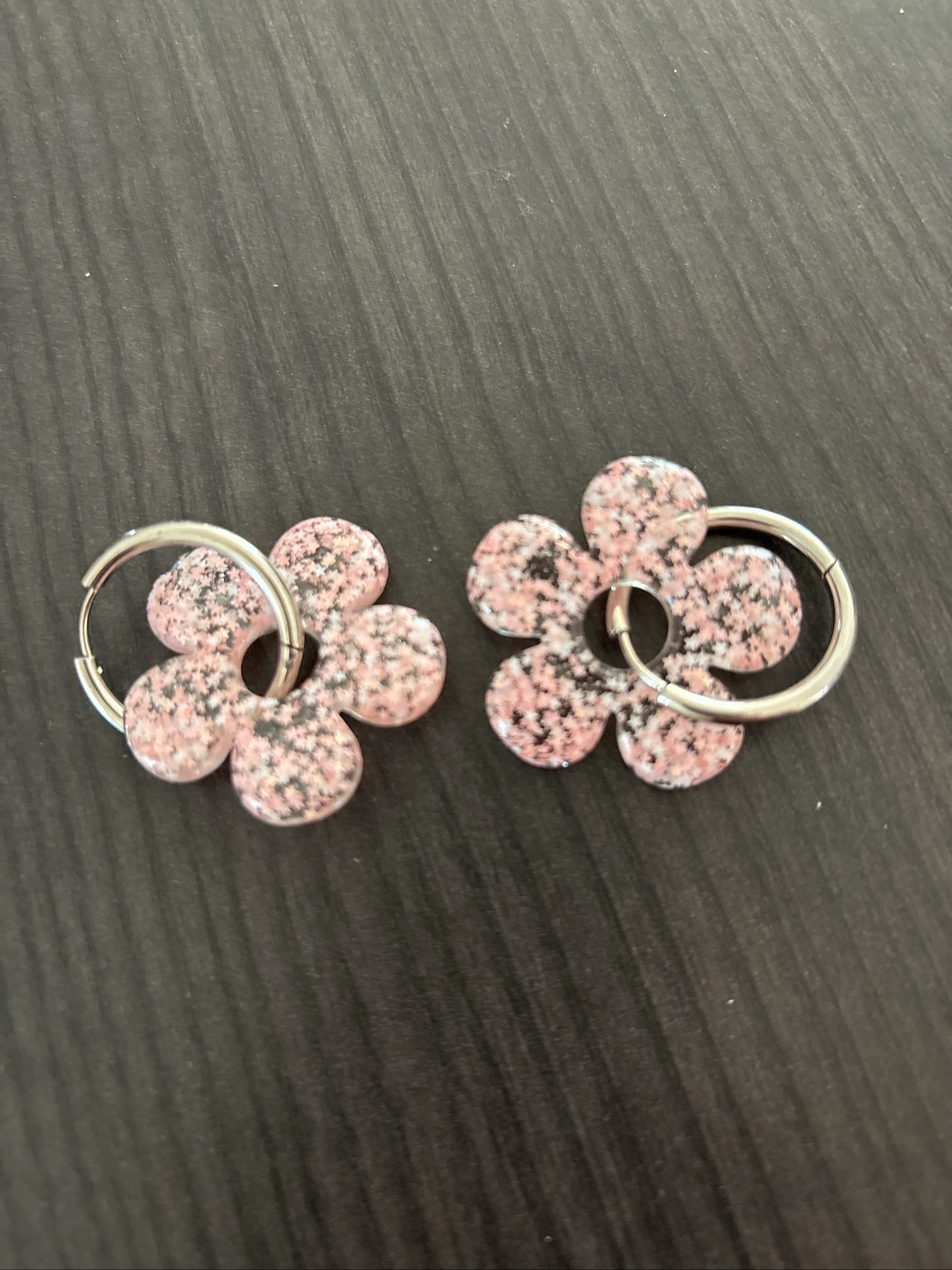 Fleurs rose pale 3 cm de diamètre